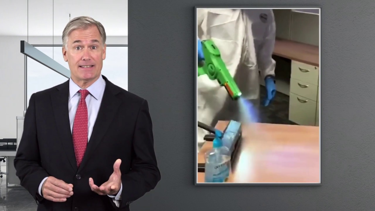 Business Reopening & Disinfection Video
