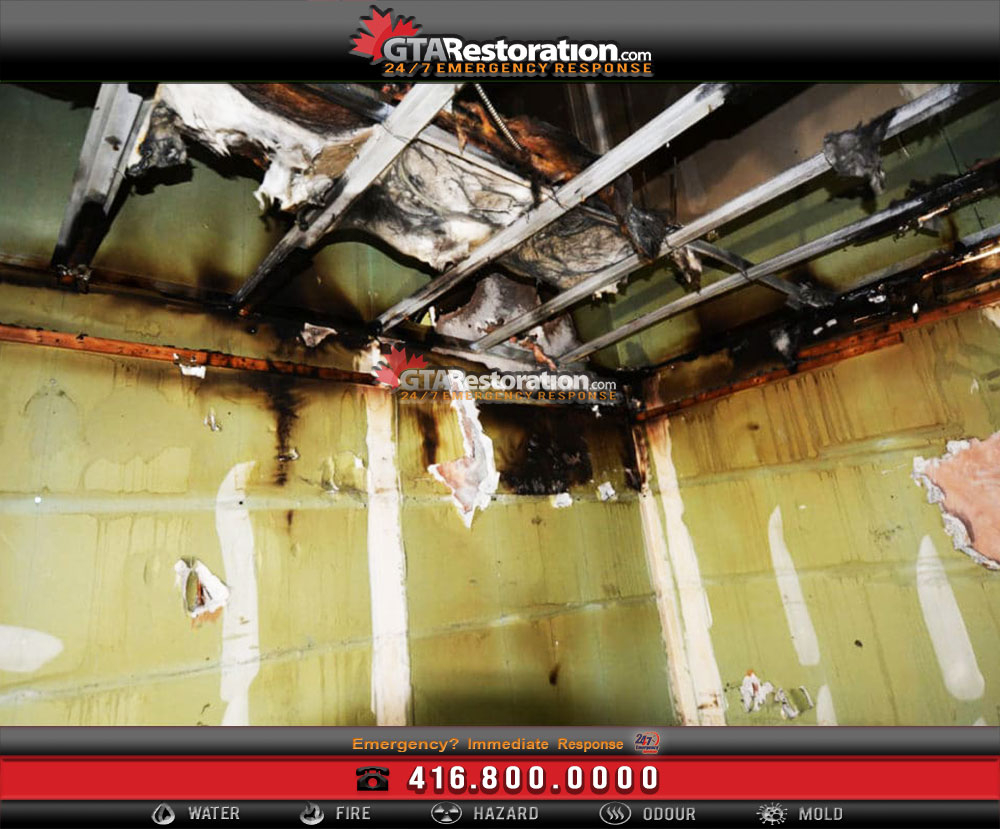 Fire damage restoration professionals, fire smoke damage restoration in toronto
