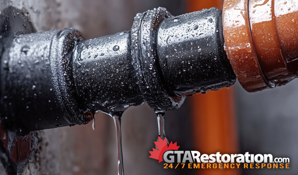 Detect a leak to save your home from water damage in canada