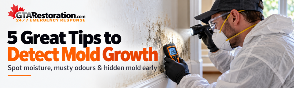 5 great tips to detect mold growth with moisture inspection and visible mold checks