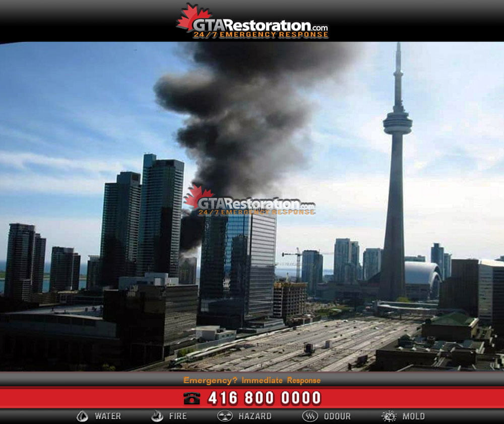 Fire Restoration Smoke Hazard Soot Remediation Downtown Toronto