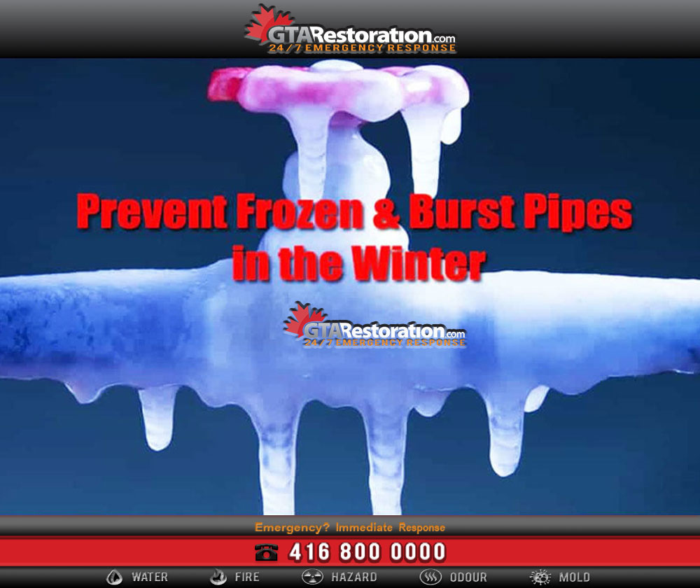 How to Prevent Frozen Pipes Burst in the Winter