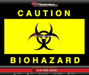 Caution Biohazard Blog Image Created By GTA Restoration