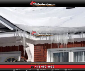 Ice Damage Can Cause Leak And Mold Within 24 Hours