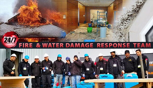 Commercial restoration services team in Toronto
