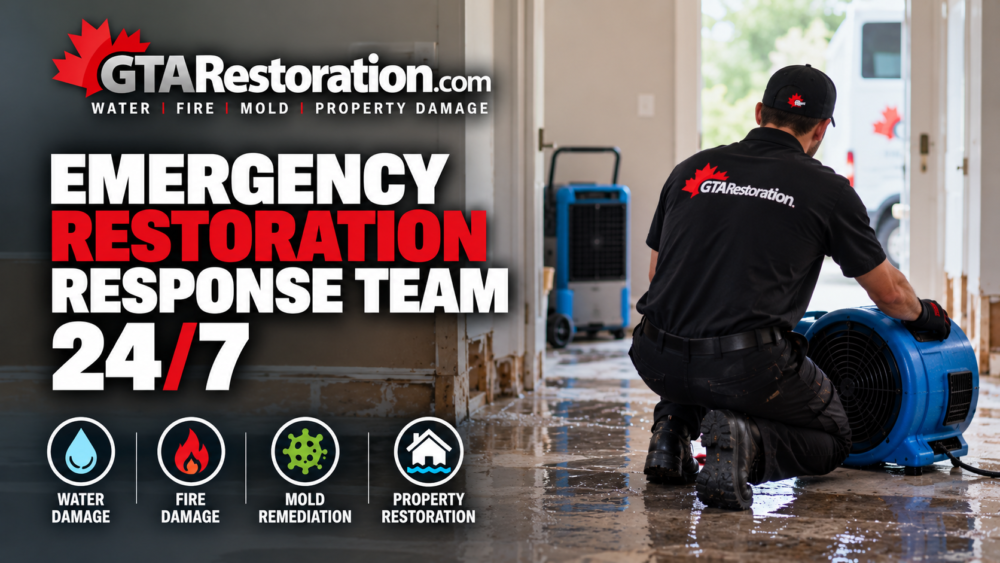 Emergency Restoration Response Team Emergency restoration response team available 24/7 in Toronto and the GTA