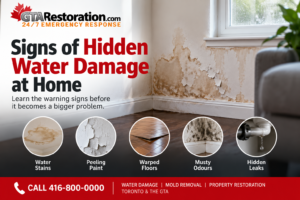 Hidden Water Damage Warning Signs