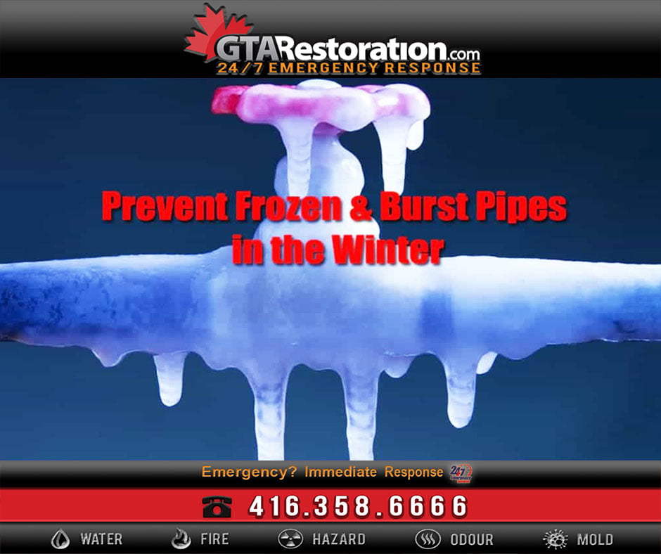 How to Prevent Frozen Pipes Burst in the Winter