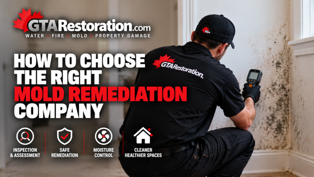 How to choose the right mold remediation company for professional mold removal