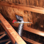 HEPA air filtration during mold remediation