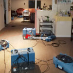 Commercial dehumidifier inside a room