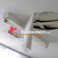 Water Damage Restoration Ceiling Service Location Red Deer