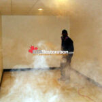 Air filtration equipment inside a home