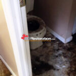 Cleaning equipment inside property