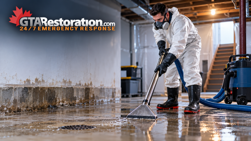 How to clean sewer backup safely with sewage cleanup and protective equipment