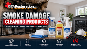 Smoke Damage Cleaning Products Guide