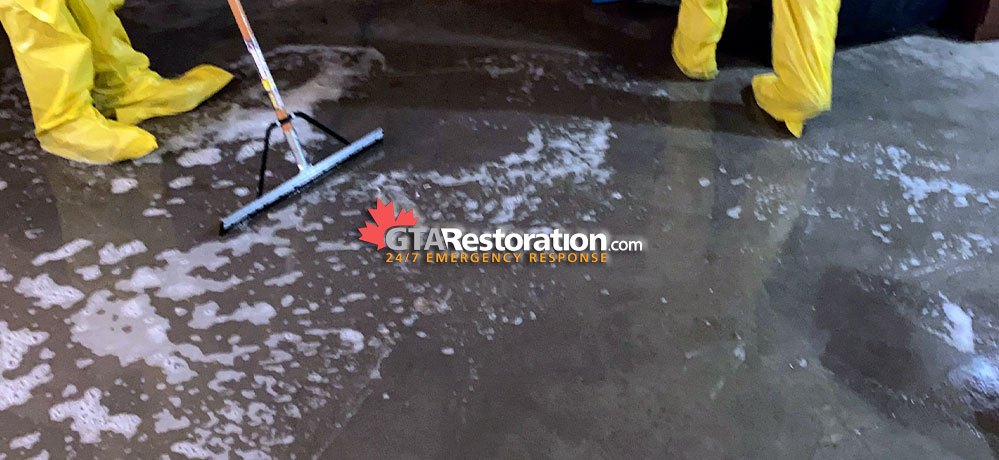 Cleaning Commercial Sewer Water