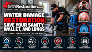 Water Damage Restoration Benefits
