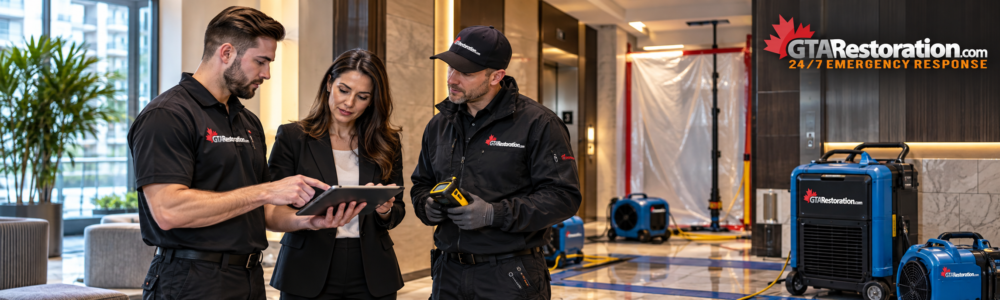 Condo Restoration Consultation And Equipment Setup