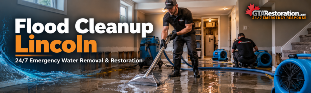 Emergency Flood Cleanup Lincoln Emergency flood cleanup Lincoln with fast basement flooding response, water removal and structural drying