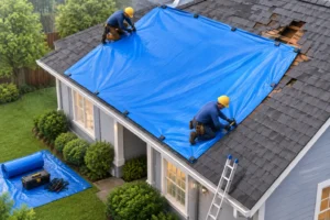 Emergency Roof Tarp Steps That Limit Water Damage