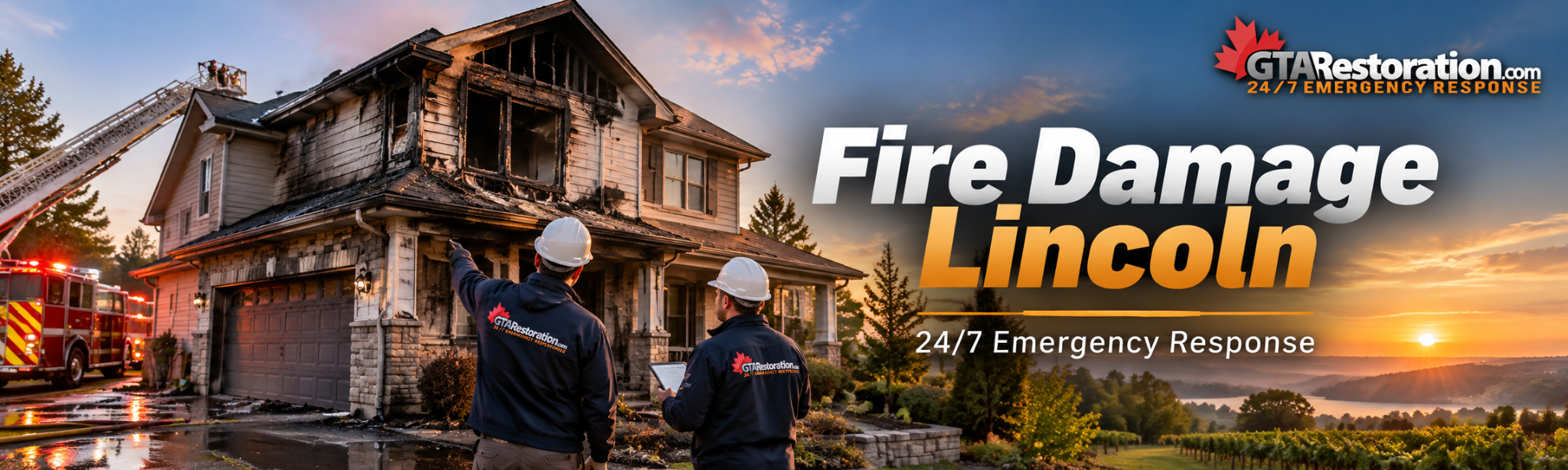 Fire Damage Lincoln smoke, soot and fire restoration service