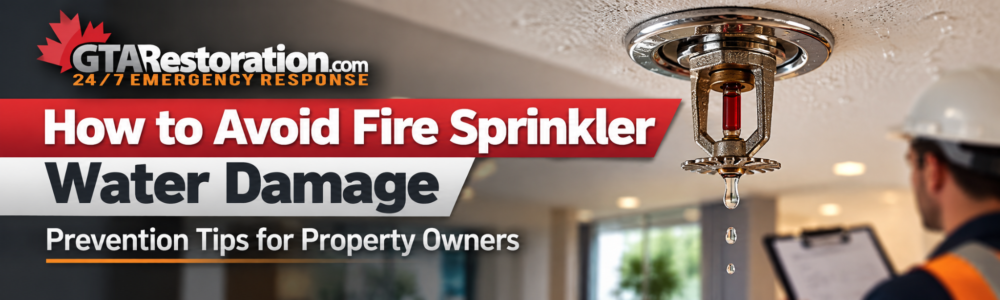 Fire sprinkler water damage prevention for leaks, freezing and sprinkler system failures