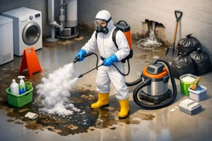 How to Disinfect Sewage Spill Safely