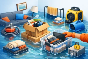 How to Protect Contents After a Flood Quickly
