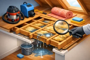 Is Wet Insulation Salvageable? What to Do First