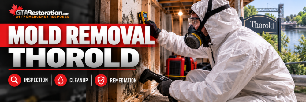 Mold Removal Thorold inspection, remediation and moisture assessment