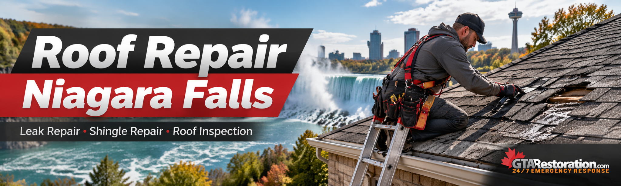 Roof Repair St Catharines emergency roof leak inspection and repair