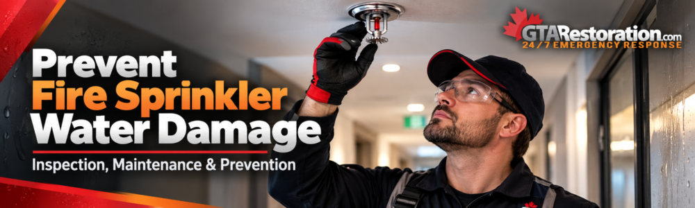 Prevent fire sprinkler water damage with professional inspection, maintenance and system checks