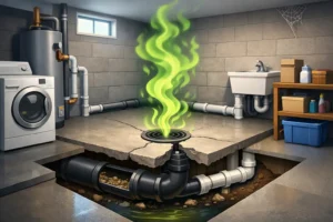 Sewer Smell in Basement? What It Means