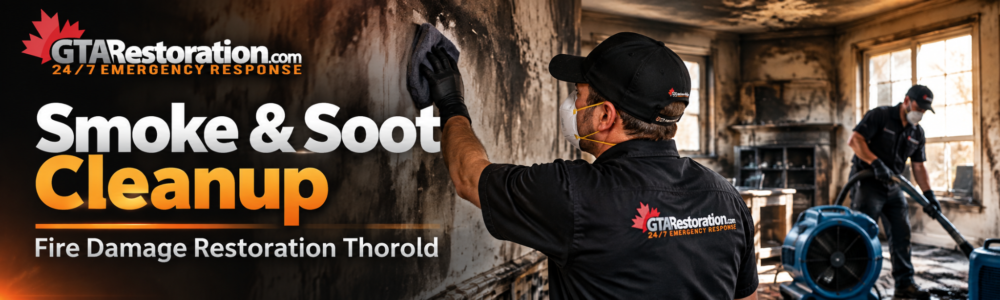 Smoke Soot Cleanup Thorold Smoke and soot cleanup Thorold with professional fire damage restoration and odour removal