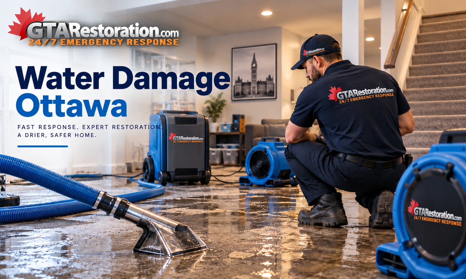 Preventing winter water damage and frozen pipes in Ottawa