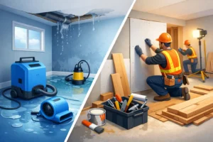 Water Mitigation vs Restoration Explained