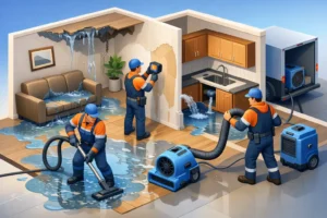 What Does a Water Damage Restoration Company Do?