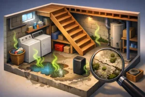 Why Does Basement Smell Musty? Find the Cause